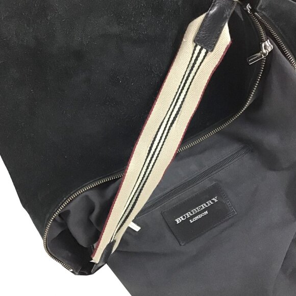BURBERRY Hobo Large Suede/Leather Big Vintage Bag - Picture 14 of 16